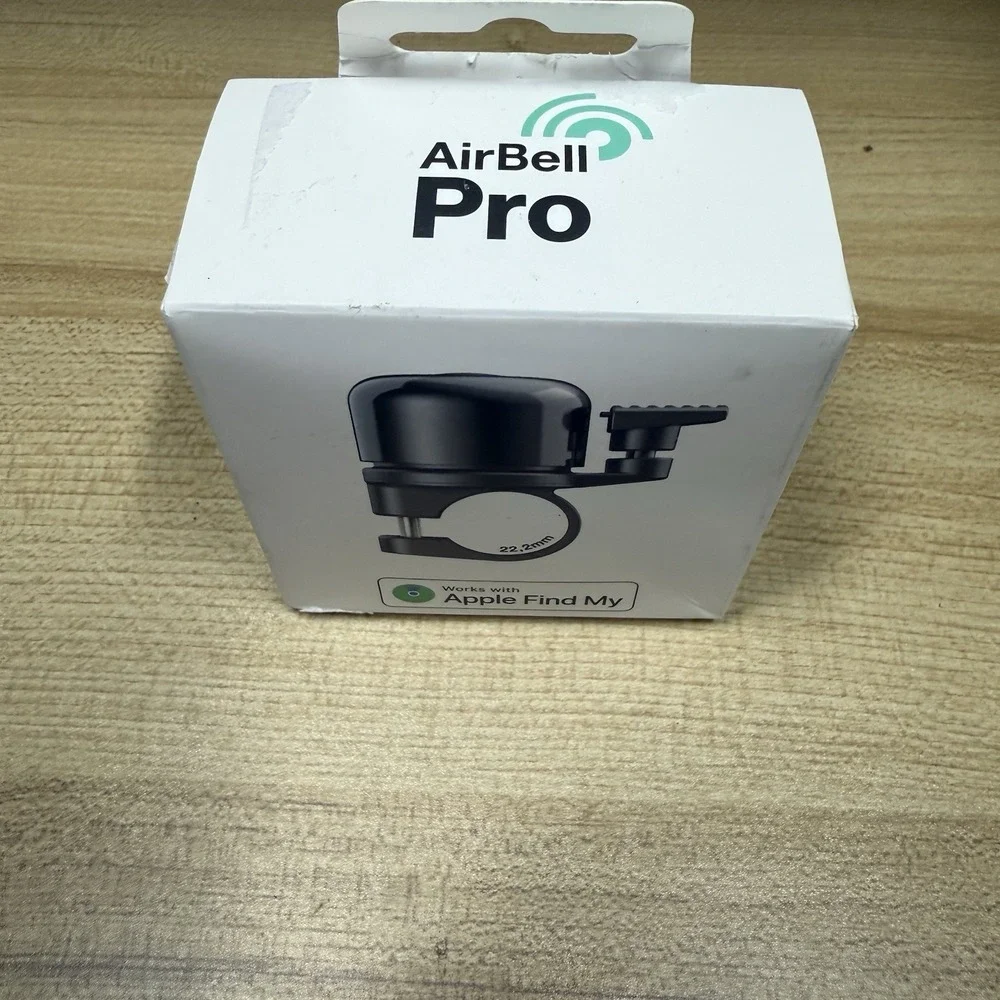 AirBell Pro Bike Bell with Apple Find My‎ Compatibility AirTag Alternative